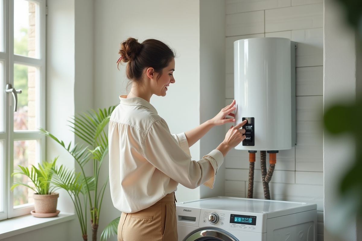 Jeune femme lisant l