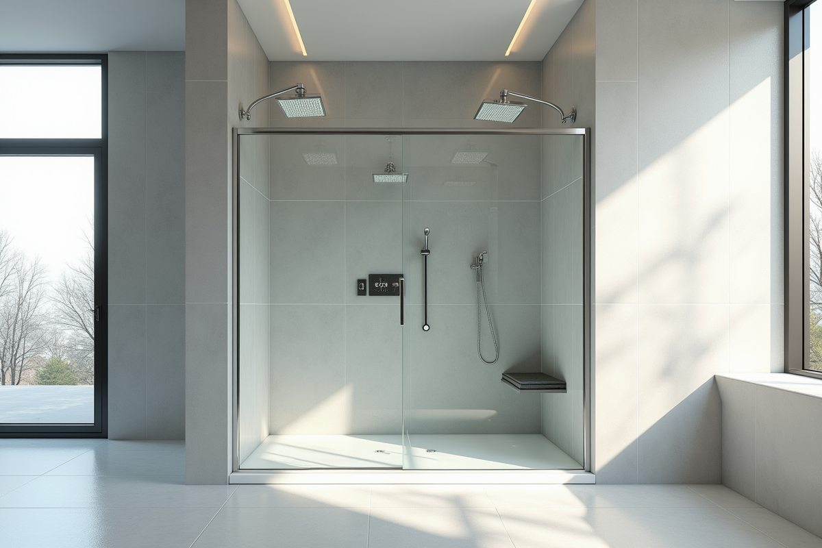 douche contemporaine