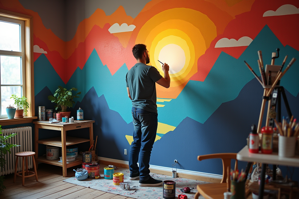 peinture murale