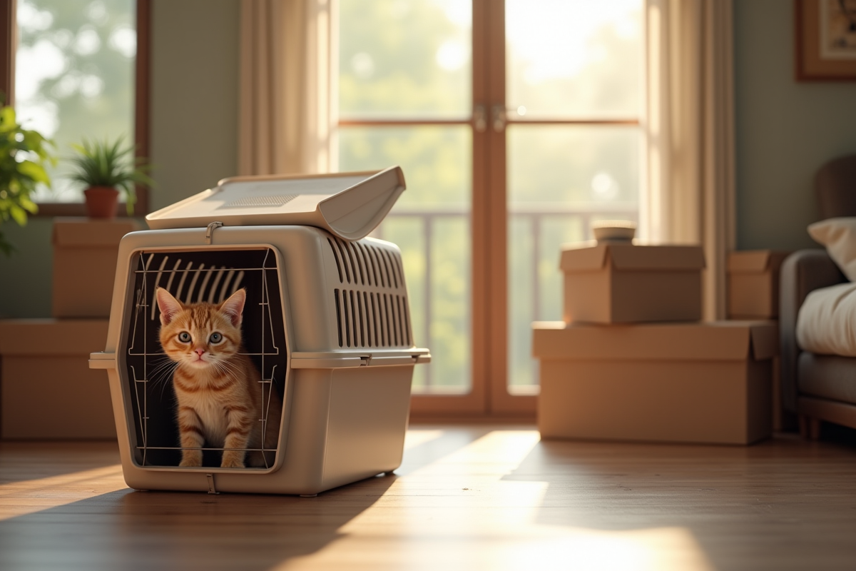 animaux déménagement