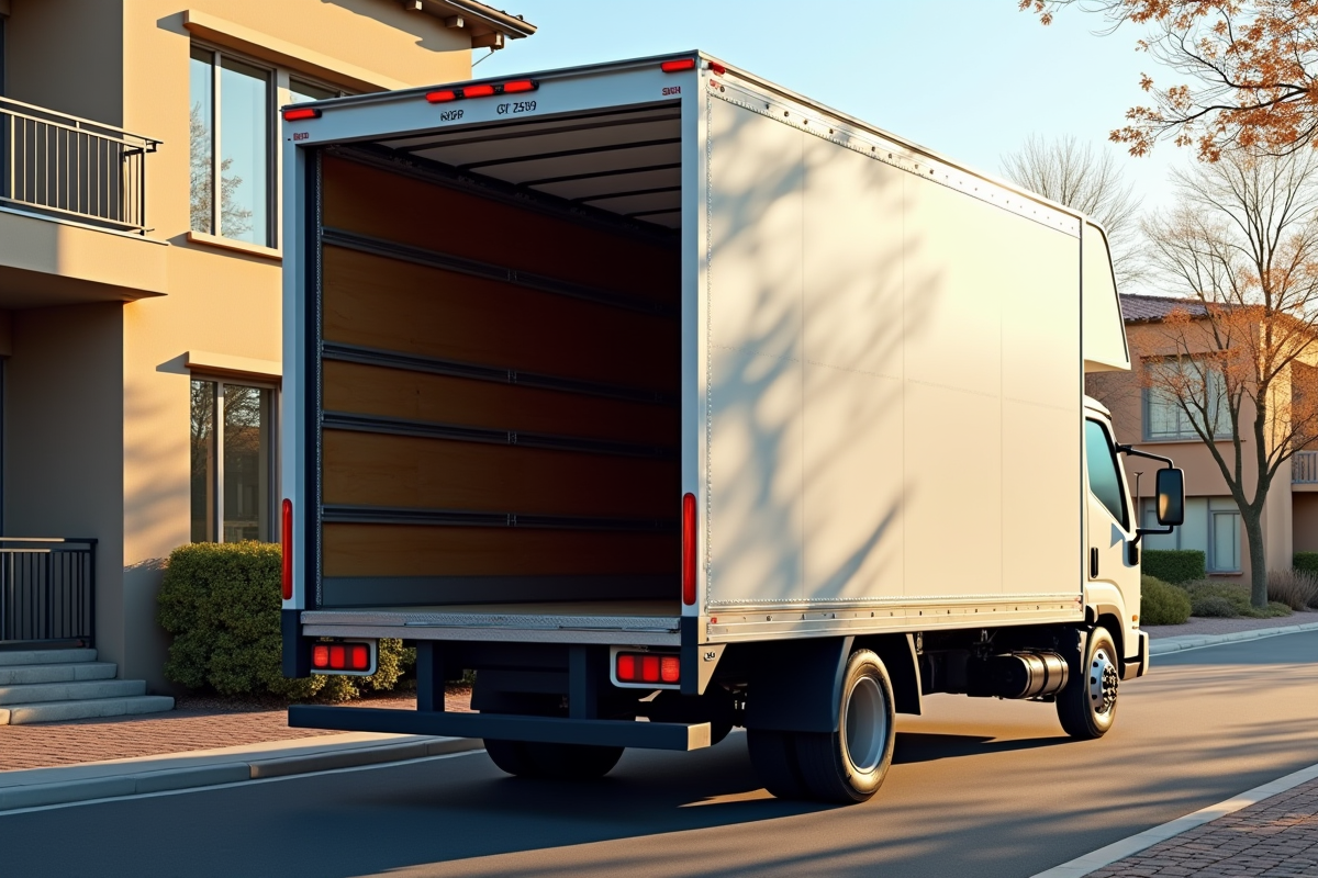 camion déménagement